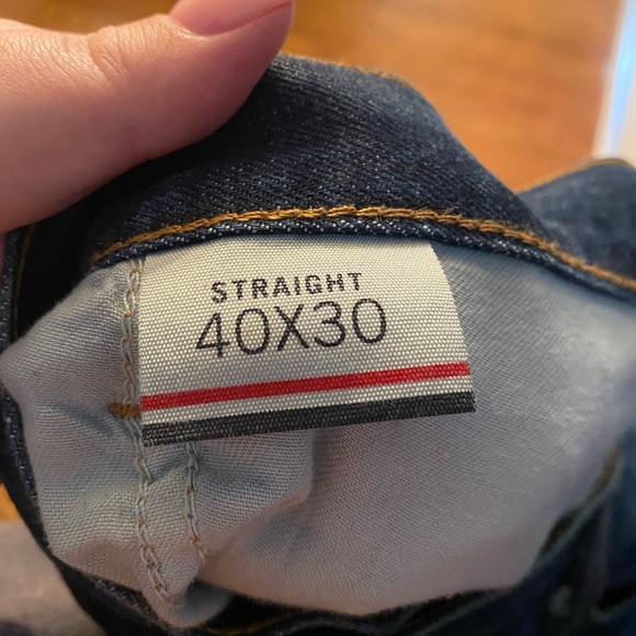 tommy hilfiger straight leg jeans - Picture 3 of 3